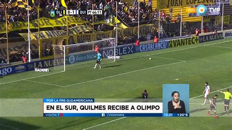 All betting tips are given with different bookmakers comparison. Visión 7 - Quilmes vs. Olimpo, Lanús vs. Newells, por TVP ...