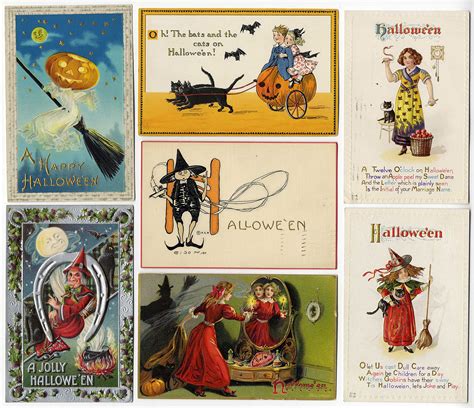 Under Their Spell The Aas Collection Of Halloween Postcards