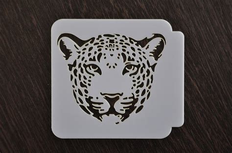 Leopard Stencil Custom Stencil Any Font Any Design Any Etsy