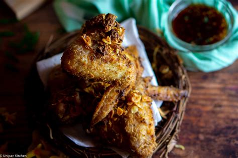 Gai Tod Hat Yai Southern Thai Fried Chicken Wings Unipan Kitchen