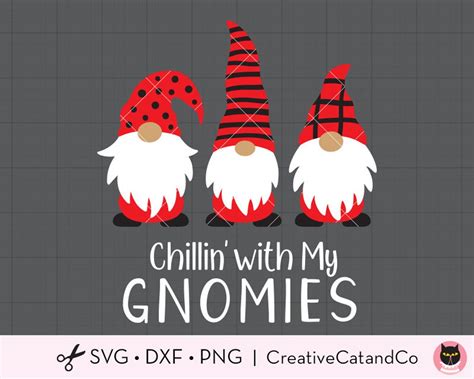 Art And Collectibles Christmas Svg Gnome Svg Svg Cutting File For Cricut
