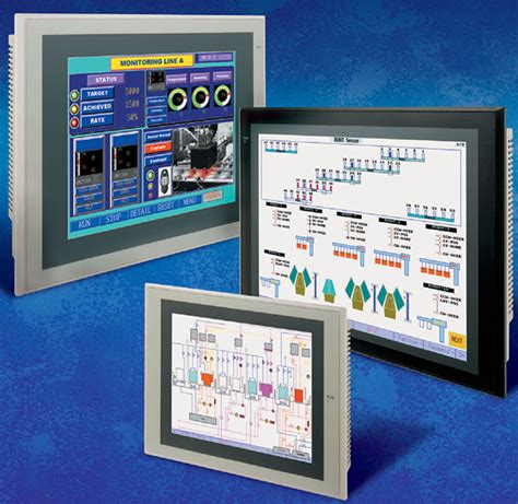 Ns Series Omron Hmi Touch Screen Allow The Users To Create Screen