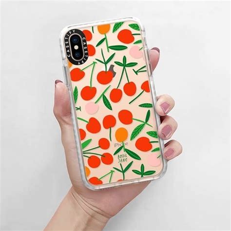 Cherries By Bodil Jane Casetify Casetify Iphone Case Apple Phone