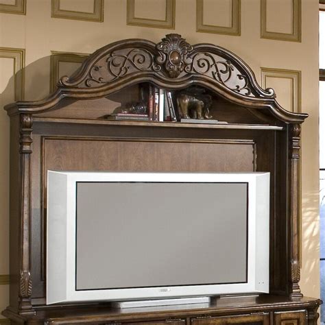 Michael Amini Windsor Court Entertainment Center For Tvs Up To 70