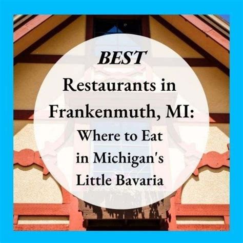 Frankenmuth Restaurants Best Places To Eat In Frankenmuth Mi Zehnder