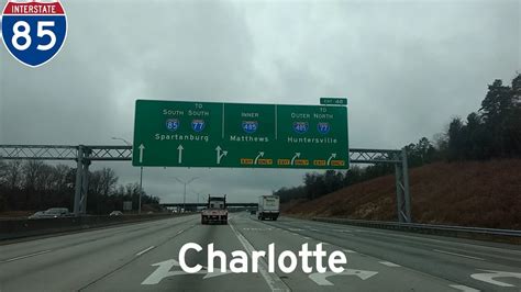 E4 12 Interstate 85 Charlotte Youtube