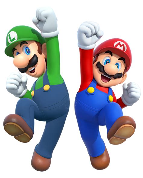 Mario And Luigi 2015 Render 2 By Banjo2015 On Deviantart