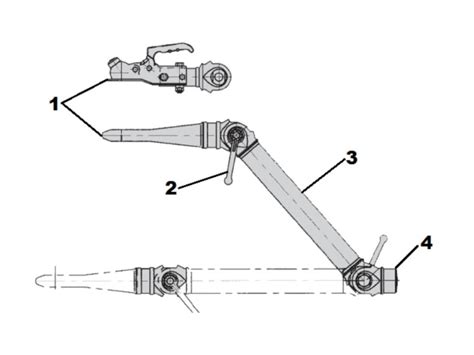 Timon sans frein AL KO PTAC 750kg Entretoise tube Ø62