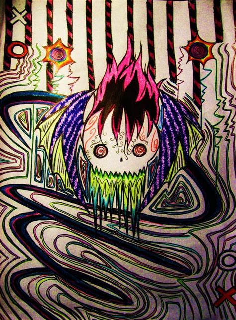 1000+ images about disney stoners on. Trippy Skull drawing by roxgurl13 on DeviantArt