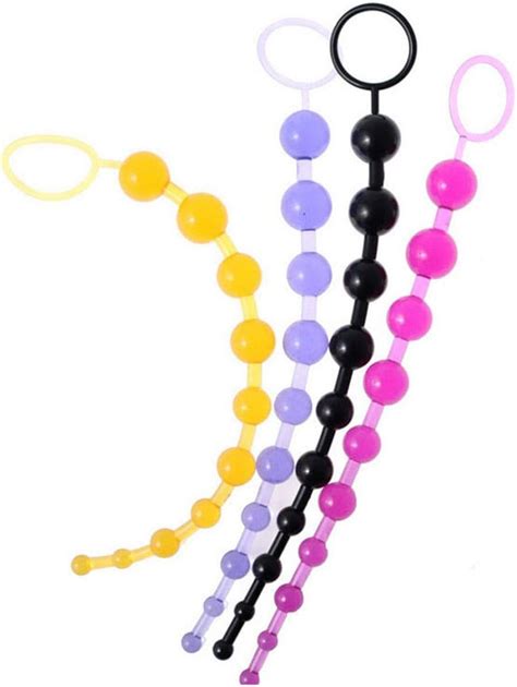 13 inch oriental jelly anal beads for beginner flexible anal stimulator butt beads