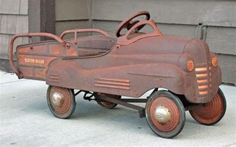 When The Car Made Its Appearance The Pedal Car Soon Followed Pedal