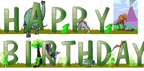 Will you use any of these ideas? Dinosaur Birthday Banner