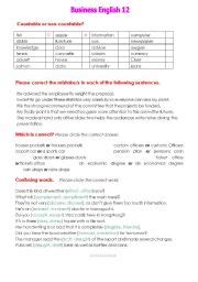 english teaching worksheets business english