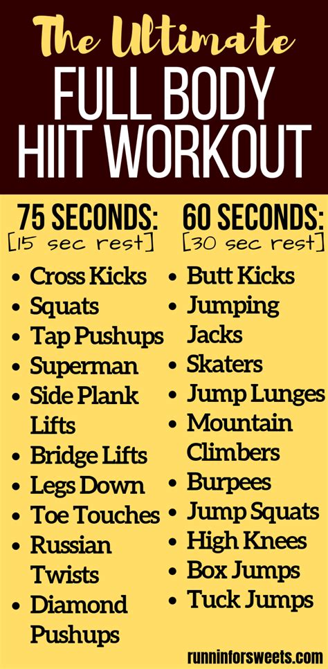 45 List Of Hiit Exercises At Home Machine Extremeabsworkout