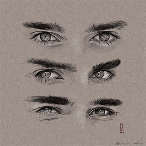 17 Drawing Boy Eyes Realistic Ojos De Hombre Tutoriales De Dibujo