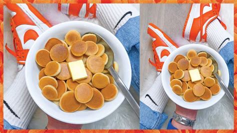 I Tried Making Mini Pancake Cereal Viral Tik Tok Recipe Youtube