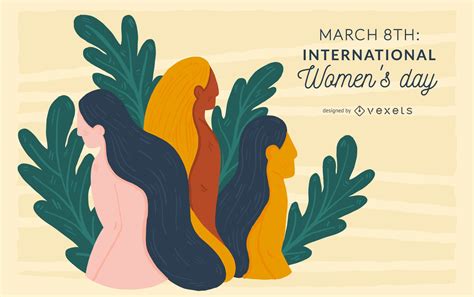 Descarga Vector De Ilustración Del Día Internacional De La Mujer