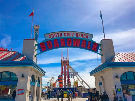 Visiting The Santa Cruz Beach Boardwalk Santa Cruz Camping Santa