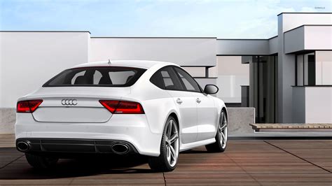 Back View Of A 2014 Audi Rs7 Sportback Wallpaper Car Wallpapers 53109