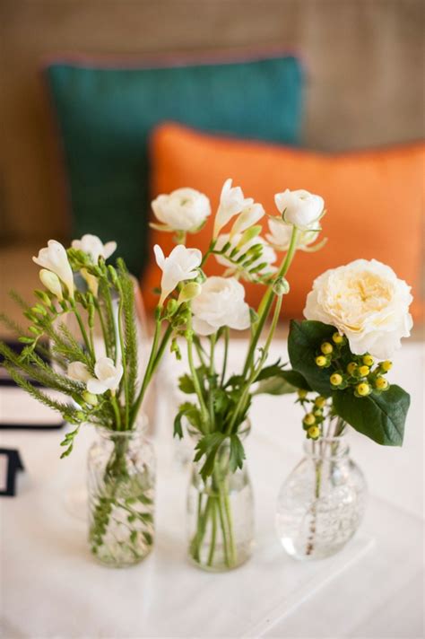 Wir haben tolle vorlagen für eure hochzeit: Tischdeko mit Blumen - 35 super Ideen! - Archzine.net