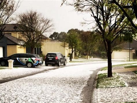 Post storm damage surveys & summaries. Melbourne mops up after freak hail storm | Herald Sun