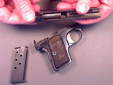 Colt Model 1908 Vest Pocket 25 Basic Disassembly Youtube