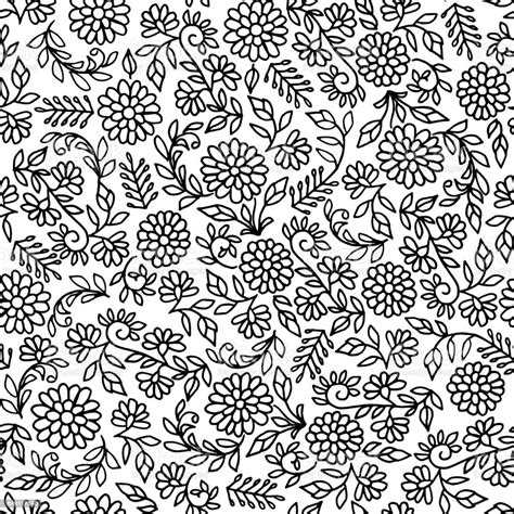 Seamless Flower Pattern Stock Illustration Download Image Now Art