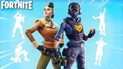 Not affiliated with @fortnite or epic games. NEW SKINS & EMOTES in Fortnite Battle Royale! (Leaked ...