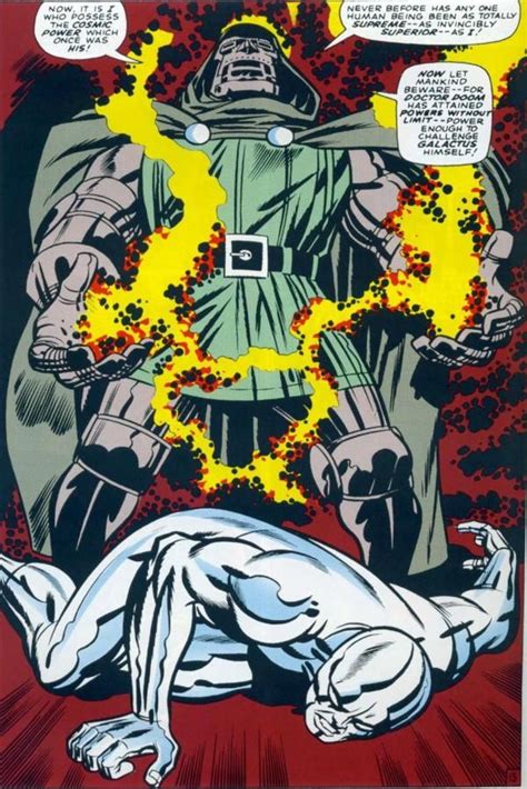 Doom Siphons The Power Cosmic From The Silver Surfer Fantastic Four