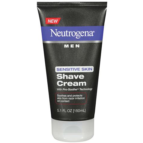 Neutrogena Mens Shaving Cream For Sensitive Skin 51 Fl Oz