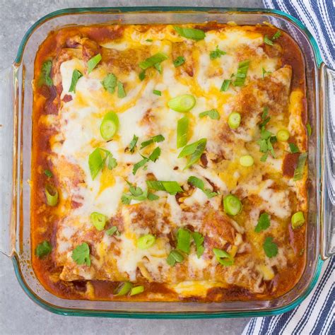 Layered Chicken Enchilada Casserole Chicken Enchilada Casserole Easy