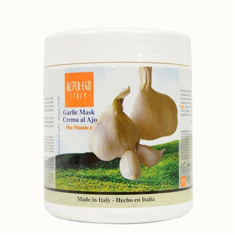 alter ego garlic mask hot oil treatment with garlic size 33 8 oz liter