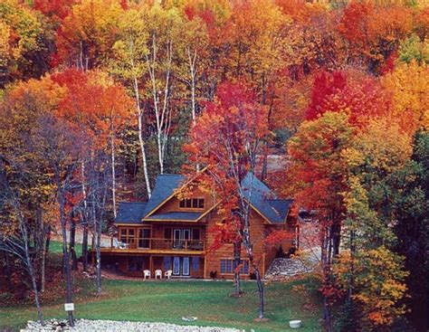 182 Best Autumn At The Cabin Images On Pinterest Mountain Cabins