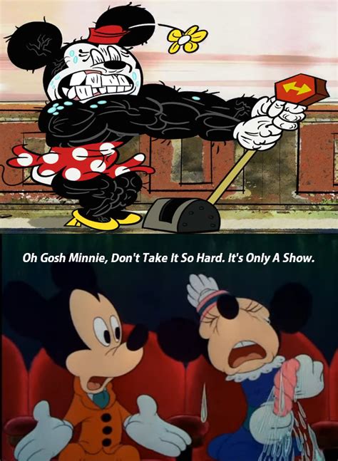 Mickey And Minnie Watch Their 2013 Shorts By Tooneguy On Deviantart