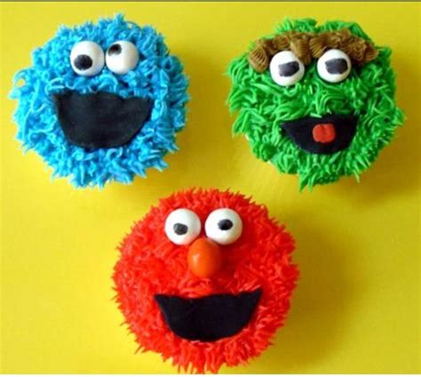 Sesame Street Cupcakes Making These This Week Sesame Street My Xxx