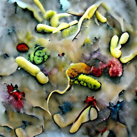 Scientific Image Of Bacteria Citrobacter Gram Negative Bacteria Stock