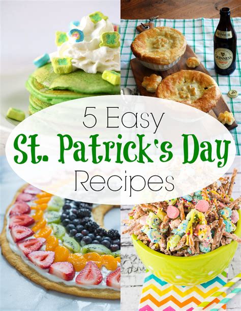 Jonahbonah 5 Easy St Patricks Day Recipes And Kids Crafts