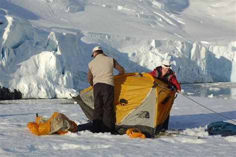 Camping In Antarctica Wildfoot Travel Journal