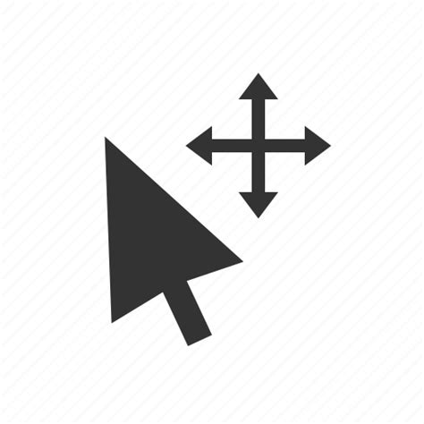 Arrow Cursor Move Pointer Icon Download On Iconfinder