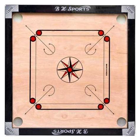 Wooden Carrom Board Game Designed For All At Best Price In Meerut