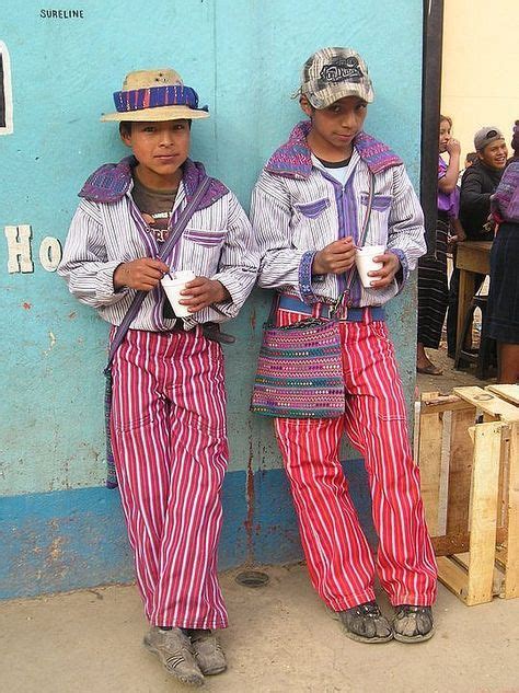 Clothing Of Guatemala Male In 2020 Guatemalan Clothing Guatemala