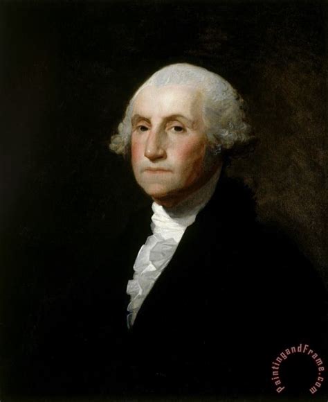 Gilbert Stuart George Washington Painting George Washington Print For