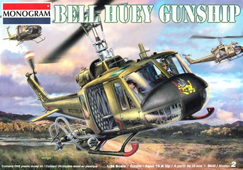 Monogram Bell Uh 1b Huey Gunship