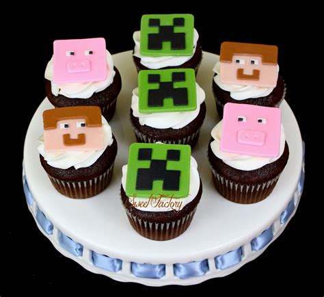 minecraft cupcakes minecraft cake cake decorating sweet factory