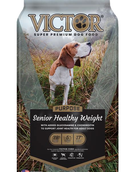 Victor Dog Food Senior Healthy Weight Pawtopia Your Pets Nutritionist