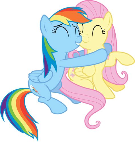 #flutterdash #rainbow dash x fluttershy #please stop me i really need help now!~! Fluttershy/Rainbow Dash | My Little Pony Friendship is ...