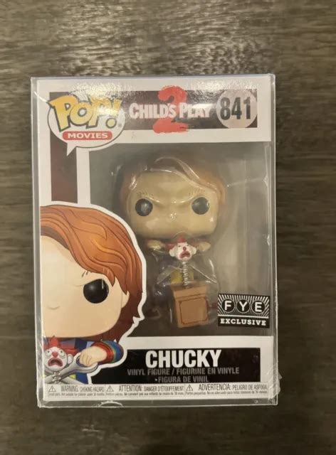 Funko Pop Movies Childs Play 2 Chucky 841 Vinyl Figure Fye Exclusive