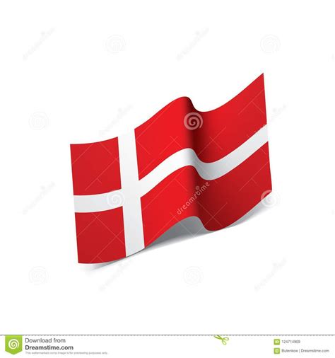 Denmark Flag Icon Of Danish National Flag Of Danmark Logo Of