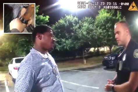 new video shows rayshard brooks calmly speaking to cops before struggle and shooting death in