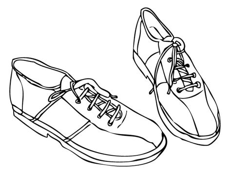Shoes Outline Clip Art